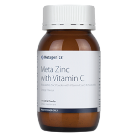 Meta Zinc with Vitamin C Orange flavour 114g